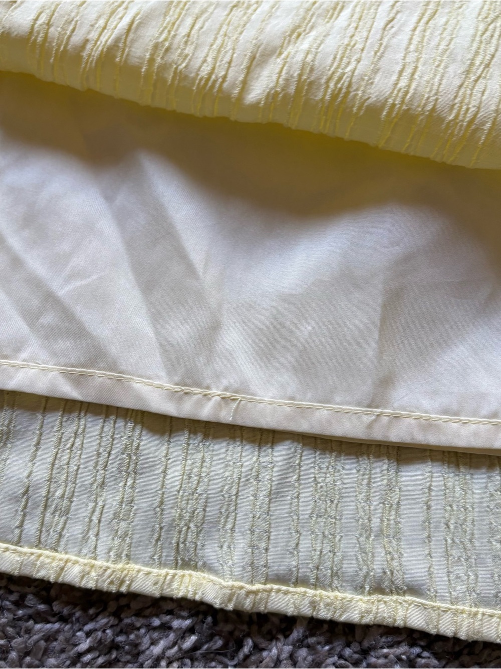 Rihoas butter Yellow Square-Neck Mini Dress - Picture 4 of 8